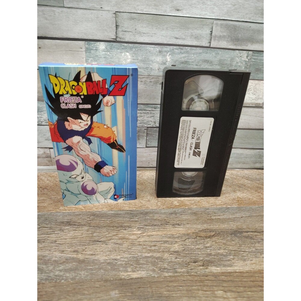 Dragon Ball Z DBZ Frieza Saga UNCUT VHS Box Set Vol 1-10 Connecting Spine Art - Picture 13 of 16
